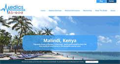 Desktop Screenshot of medicsabroad.net